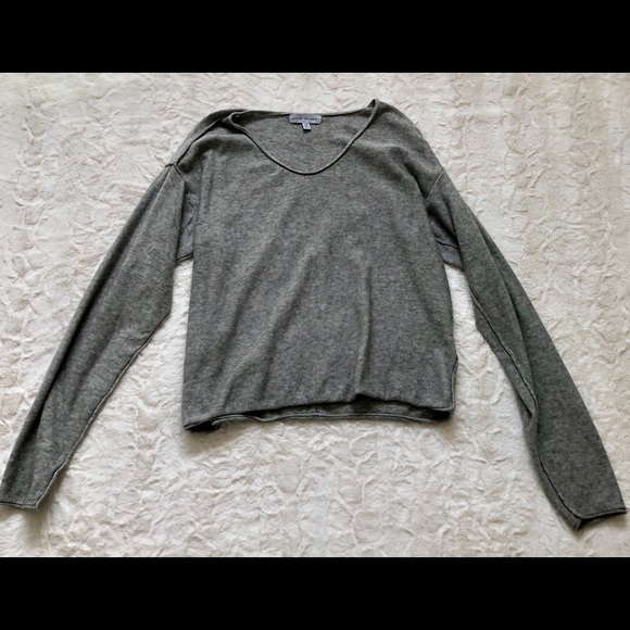 Soft Grey Sweater - Picture 3 of 5